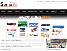 Tablet Screenshot of gruposomaza.com
